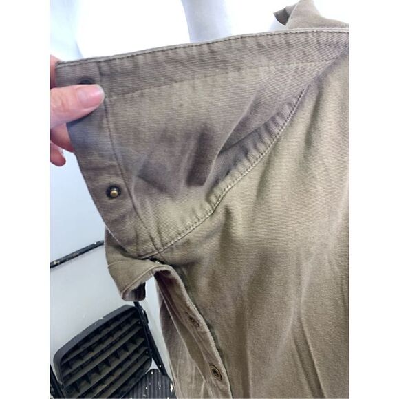 Ellison Tan Beige Mix Media Jacket Size S - Picture 8 of 14